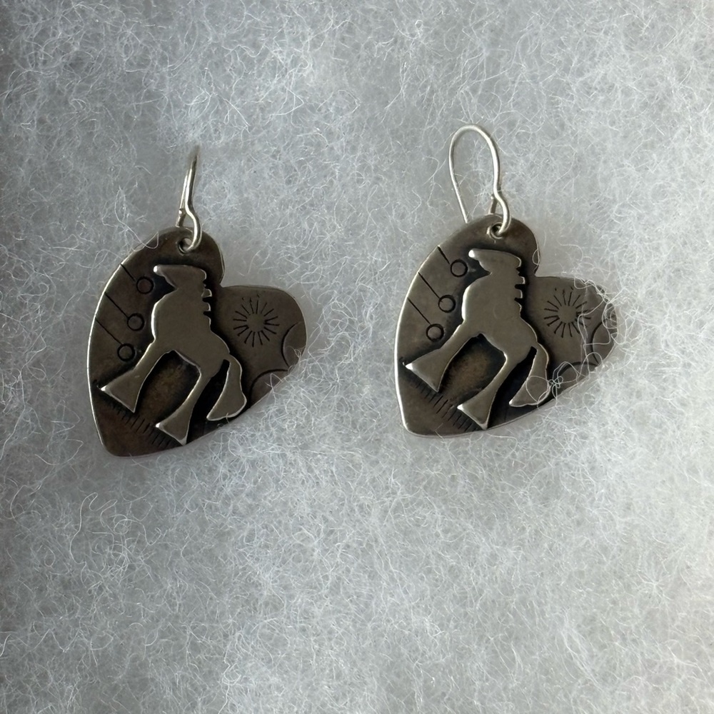 Jes Maharry Sterling silver earrings - Picture 6 of 7